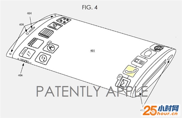 传iPhone7将配曲面屏：专利两年前就申请 