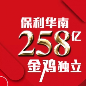 粤西北版图之上，保利华南258亿金鸡独立！