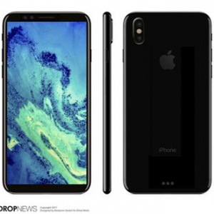 iPhone 8设计图泄漏：5.66寸屏/机身