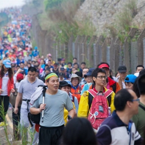 5000人参与南庄10公里徒步活动