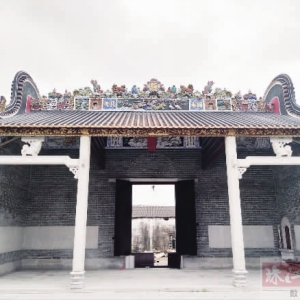 狮山兴贤社区六千村民重建吴氏大宗祠