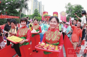 刷大沥文化“朋友圈” 点赞区域共融