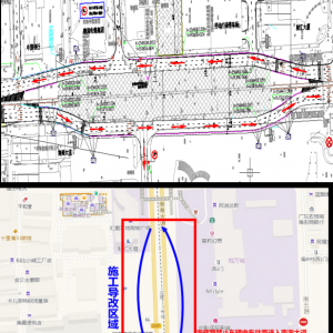 佛山地铁三号线西约站27日晚施工 注意绕行