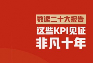 数读二十大报告！这些KPI见证非凡十年