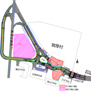 11月12日22时起，地铁三号线火车站站将调整围蔽范围